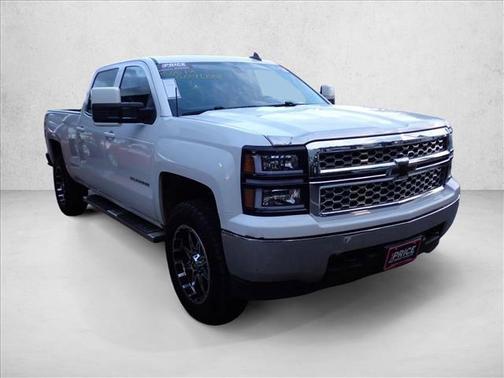 Summit White 2015 Chevrolet Silverado 1500 1LT