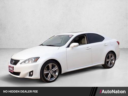 Starfire Pearl 2012 Lexus IS 350 Base