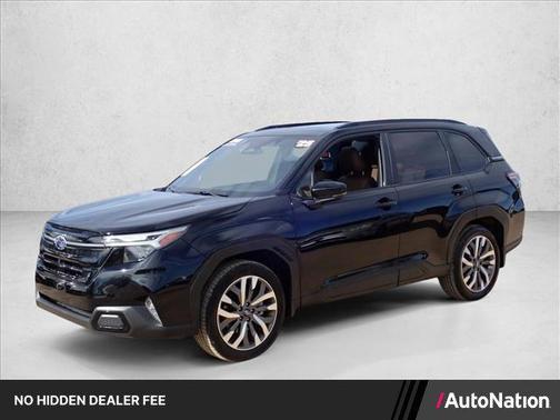 Crystal Black Silica 2025 Subaru Forester Touring