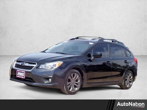 Obsidian Black Pearl/Dark Gray Metallic 2012 Subaru Impreza 2.0i Sport Limited