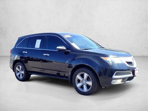 Crystal Black Pearl 2012 Acura MDX 3.7L Technology