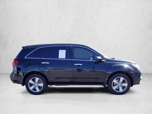 Crystal Black Pearl 2012 Acura MDX 3.7L Technology