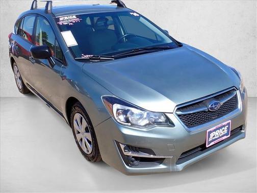Jasmine Green Metallic 2016 Subaru Impreza 2.0i