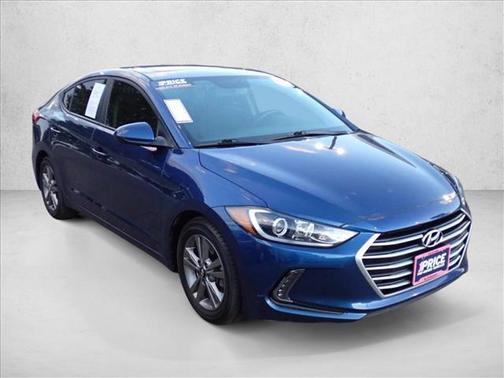 Lakeside Blue 2017 Hyundai ELANTRA Value Edition