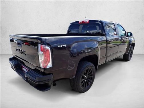 Black 2021 GMC Canyon Elevation