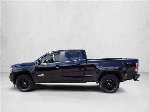 Black 2021 GMC Canyon Elevation