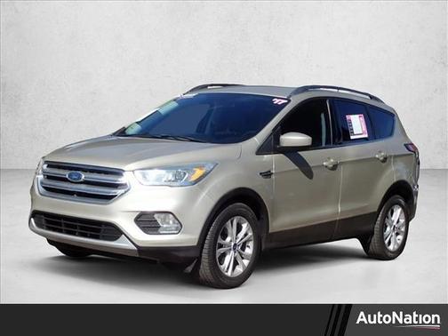 White Gold Metallic 2017 Ford Escape SE