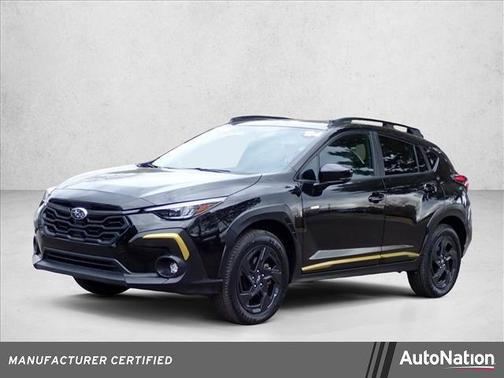 Crystal Black Silica 2024 Subaru Crosstrek Sport