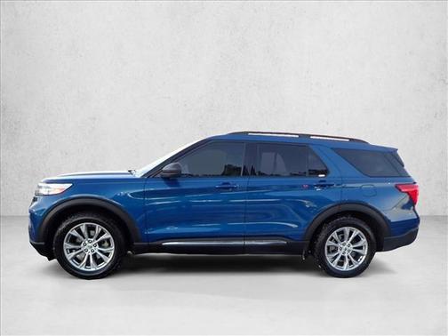 Atlas Blue Metallic 2020 Ford Explorer XLT