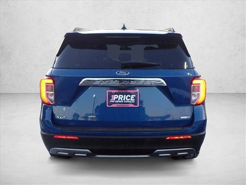 Atlas Blue Metallic 2020 Ford Explorer XLT