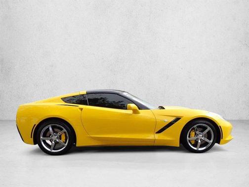 Velocity Yellow Tintcoat 2014 Chevrolet Corvette Stingray Base