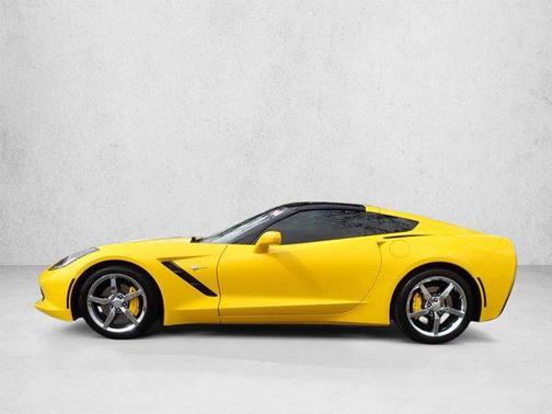 Velocity Yellow Tintcoat 2014 Chevrolet Corvette Stingray Base