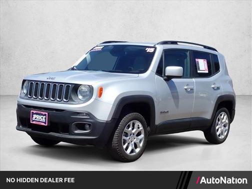 Glacier Metallic 2015 Jeep Renegade Latitude