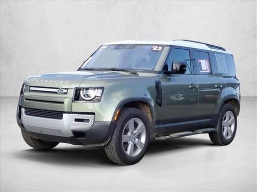 Pangea Green Metallic 2023 Land Rover Defender 110 S
