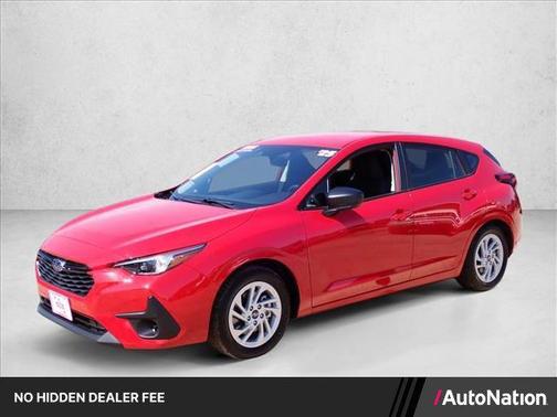 Pure Red 2025 Subaru Impreza Base