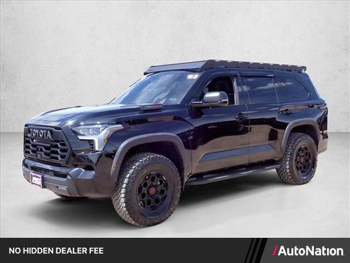 Midnight Black Metallic 2023 Toyota Sequoia TRD Pro