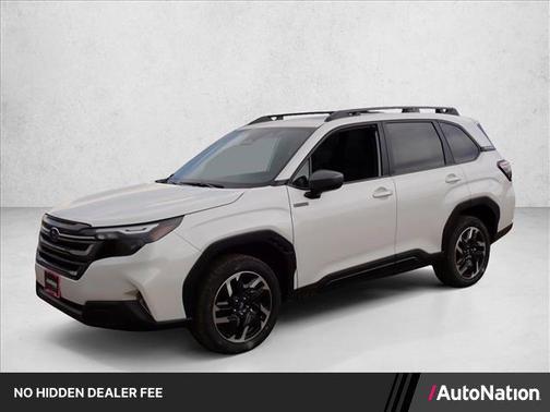 Crystal White Pearl 2026 Subaru Forester Hybrid Premium