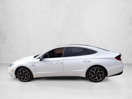Quartz White 2021 Hyundai SONATA N Line