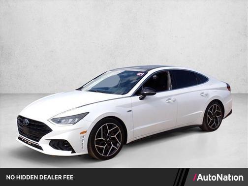Quartz White 2021 Hyundai SONATA N Line