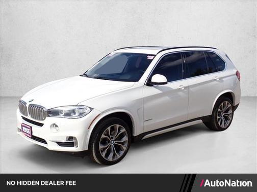 Alpine White 2015 BMW X5 xDrive50i