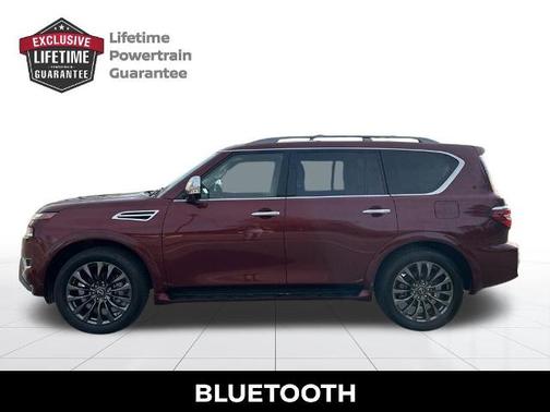 Coulis Red 2024 Nissan Armada Platinum