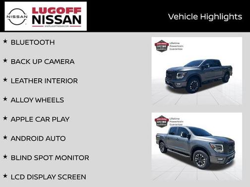 Gun Metallic 2023 Nissan Titan PRO-4X