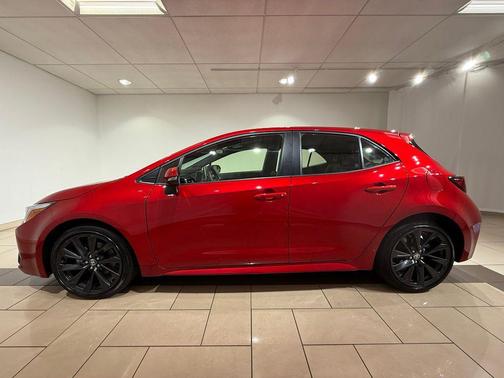 Finish Line Red 2025 Toyota Corolla XSE