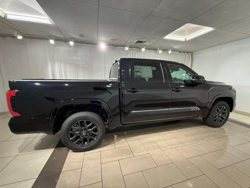 Midnight Black Metallic 2026 Toyota Tundra Hybrid Platinum