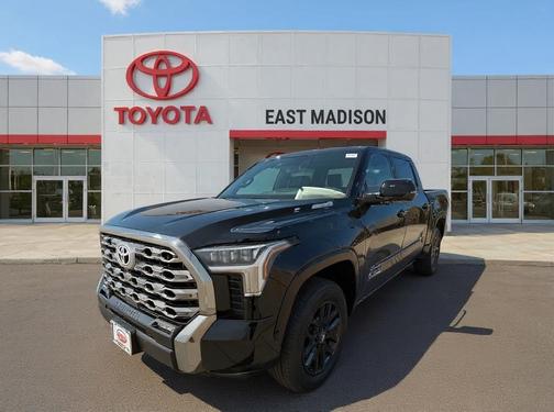 Midnight Black Metallic 2026 Toyota Tundra Hybrid Platinum
