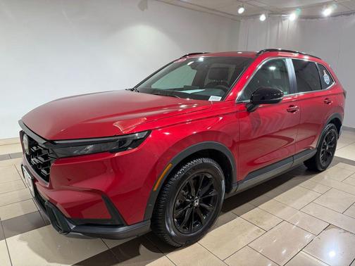 Radiant Red Metallic 2024 Honda CR-V Hybrid Sport AWD