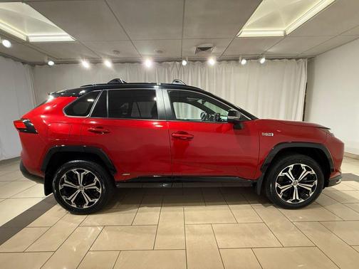 Supersonic Red/Midnight Black Metallic 2023 Toyota RAV4 Prime XSE
