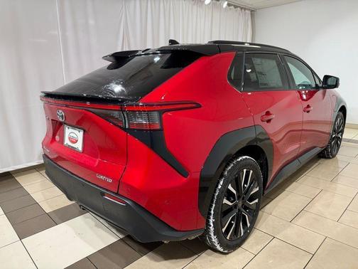Supersonic Red w/Midnight Black Metallic Roof 2026 Toyota bZ Limited