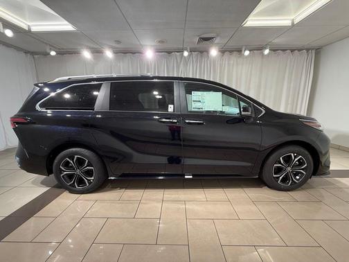 Midnight Black Metallic 2026 Toyota Sienna Platinum