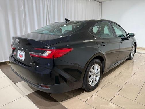 Midnight Black Metallic 2025 Toyota Camry LE