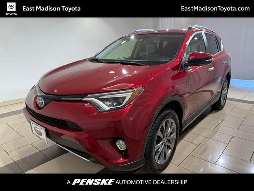 Ruby Flare Pearl 2018 Toyota RAV4 Limited