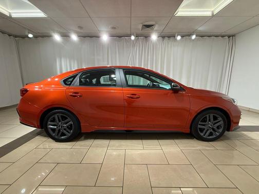 Fire Orange 2021 Kia Forte GT-Line