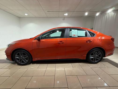 Fire Orange 2021 Kia Forte GT-Line