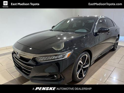 Black 2022 Honda Accord Sport 1.5T