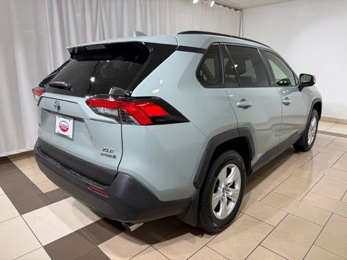 Lunar Rock 2019 Toyota RAV4 Hybrid XLE