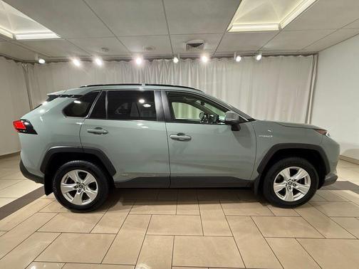 Lunar Rock 2019 Toyota RAV4 Hybrid XLE