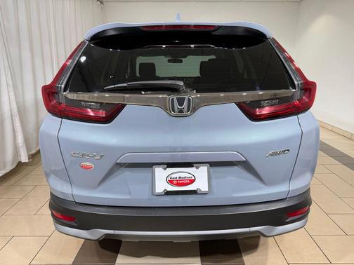 Blue 2021 Honda CR-V AWD EX