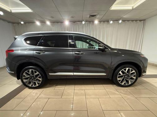 Portofino Gray 2023 Hyundai SANTA FE Calligraphy