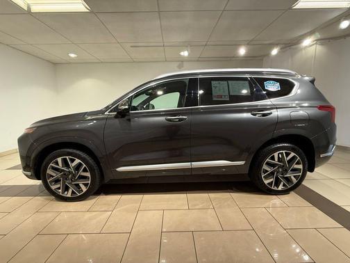 Portofino Gray 2023 Hyundai SANTA FE Calligraphy