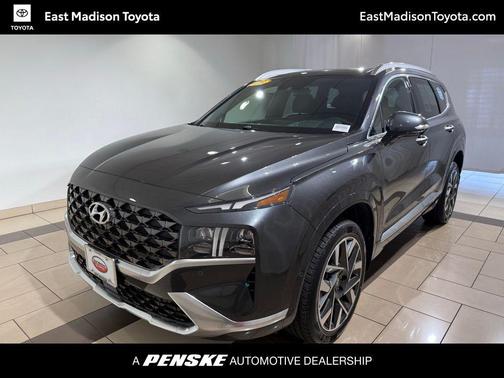 Portofino Gray 2023 Hyundai SANTA FE Calligraphy