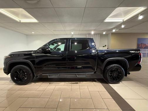Midnight Black Metallic 2025 Toyota Tundra Limited