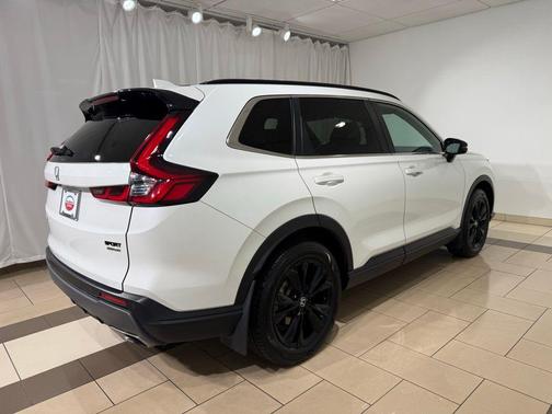 Platinum White Pearl 2024 Honda CR-V Hybrid Sport Touring AWD