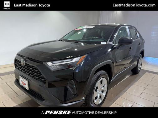 Midnight Black Metallic 2023 Toyota RAV4 LE