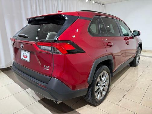 Ruby Flare Pearl 2025 Toyota RAV4 XLE Premium