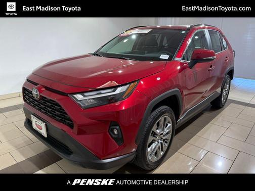 Ruby Flare Pearl 2025 Toyota RAV4 XLE Premium