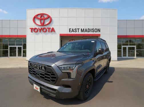 Magnetic Gray Metallic 2026 Toyota Sequoia TRD Pro